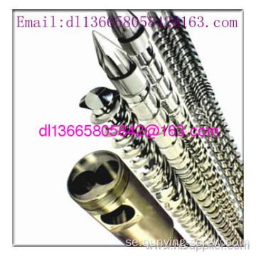 Pvdf Plastic Customed Screws For Injection Mechanical Machine 